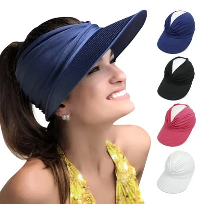 Premium UV Protection Sun Visor Hat for Women