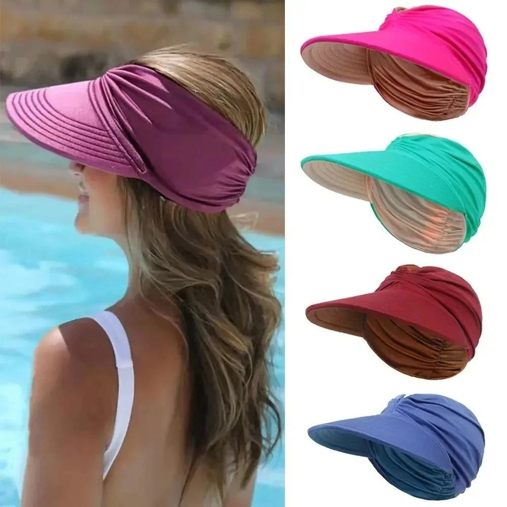 Premium UV Protection Sun Visor Hat for Women