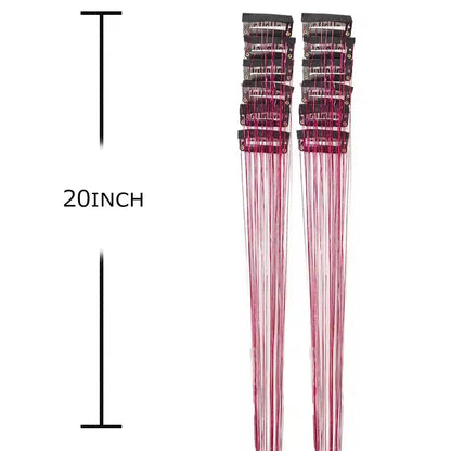 Shiny Glitter Hair Tinsel Extensions