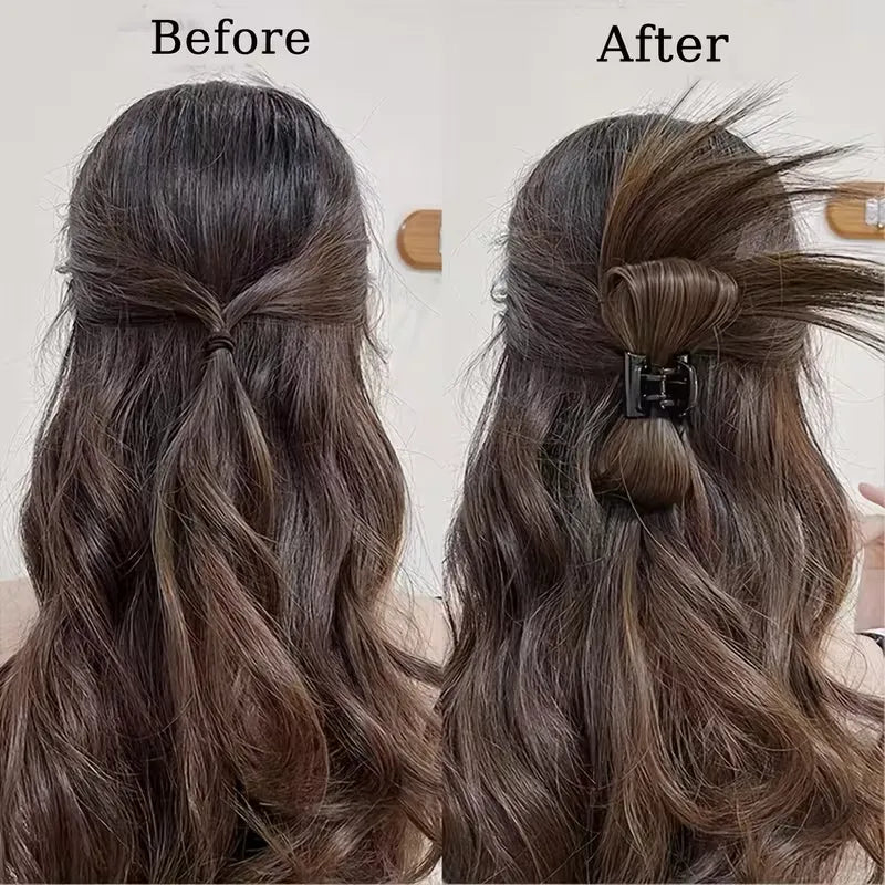 Instant Bow Hair Clip Extention
