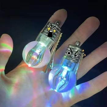 Luminous Light Bulb Hair Clip