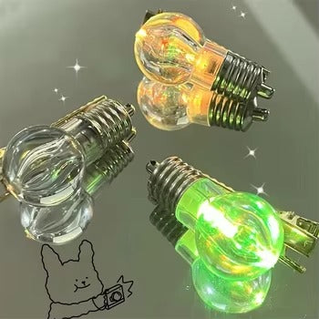 Luminous Light Bulb Hair Clip