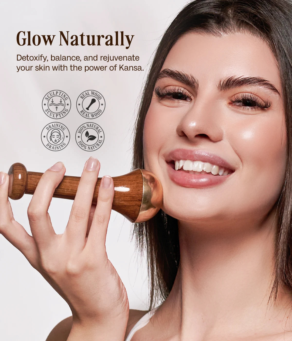 Kansa Wand Foot Massager | Velmora®