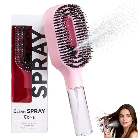 2-in-1 Spray Water Hair Brush