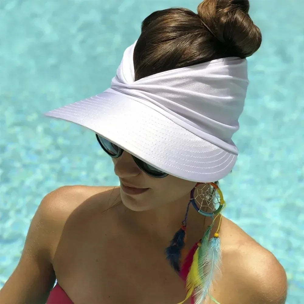 Premium UV Protection Sun Visor Hat for Women