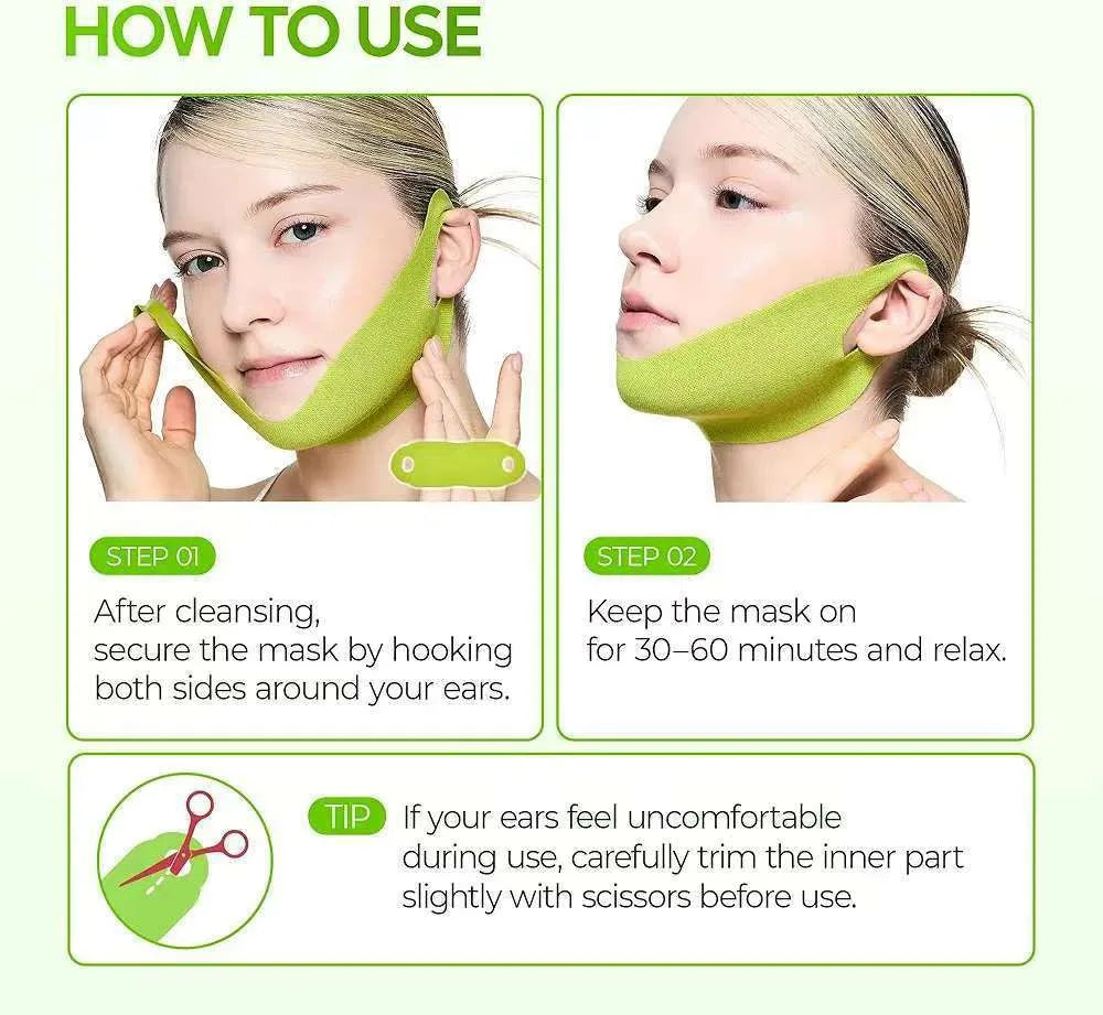 V-Shape Face Lifting Mask – Lift & Define Jawline